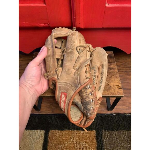 Vintage Regent Baseball Infielders Glove Top Grain Cowhide 10" Handcrafted Mitt - Picture 4 of 5